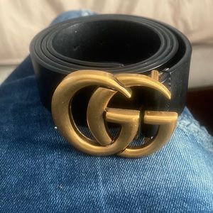 Gucci double G belt